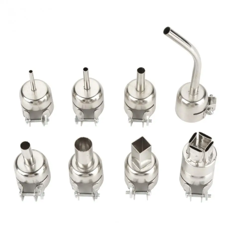 1 комплект 8858-I 110 V/220 V 650 W светодиодный цифровой дисплей Регулируемый Электрический пистолет горячего воздуха