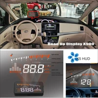 car hud for toyota fortuner sw4 2005 2012 head up display auto accessories windshield projector alarm system obdobd2obdii