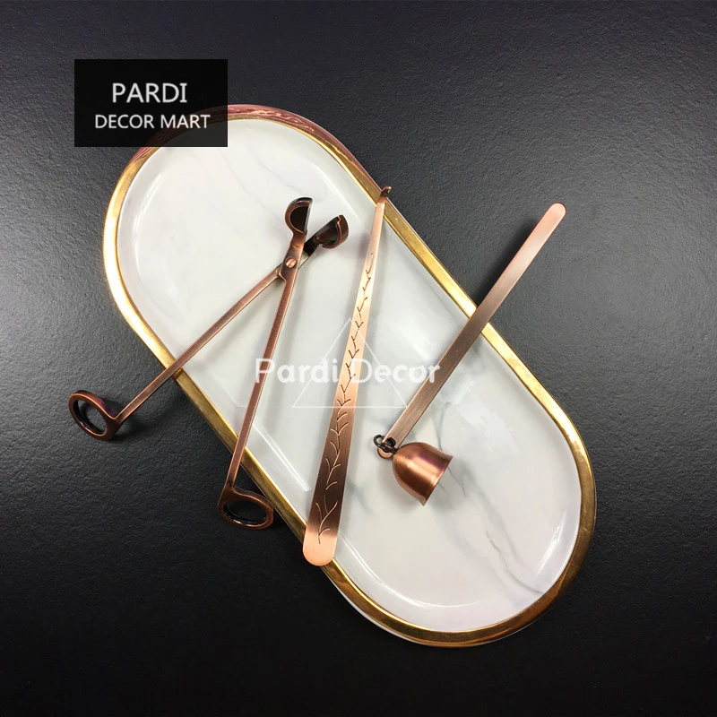 Специальный Бронзовый Цвет Свеча Огнетушитель свечные ножницы свечи