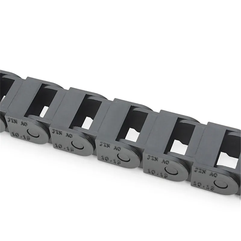 1 шт. 10x15 мм армированный нейлоновый Пластиковый кабель с цепью для проволоки