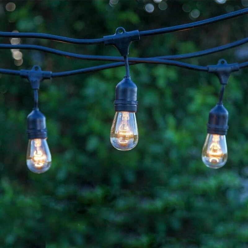 5 компл. Эдисона шаровой шар струнная лампа с прозрачными лампочками для