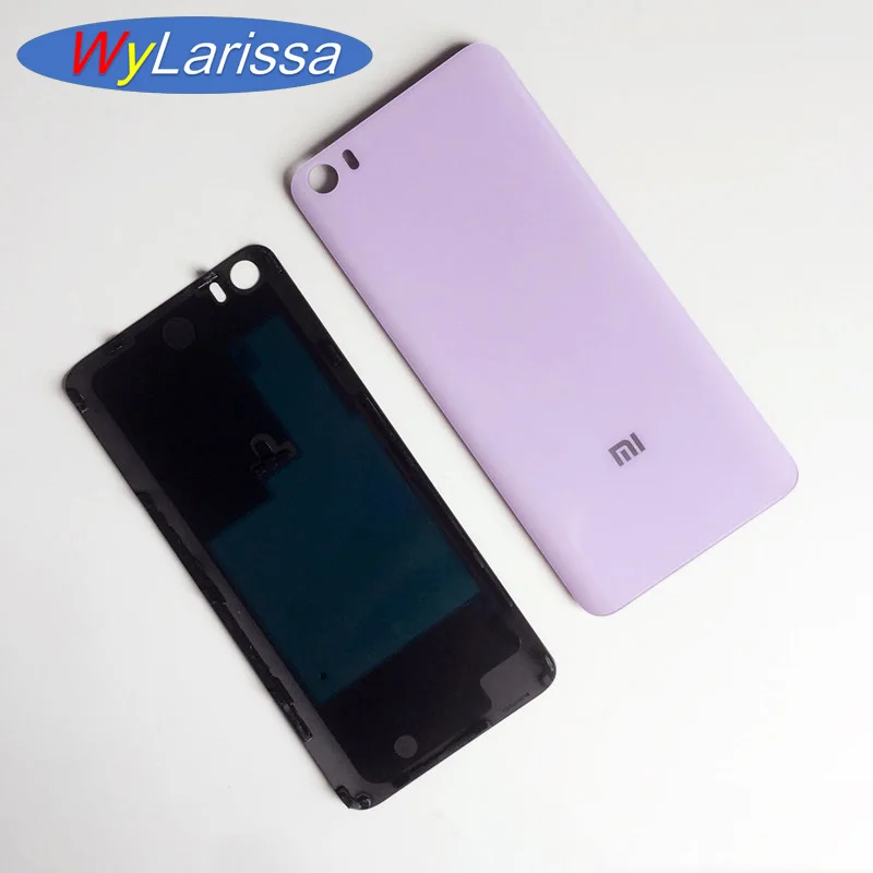 Mi5 100% оригинальная задняя крышка Gorilla Glass для Xiaomi Mi 5 Задняя Крышка запасной