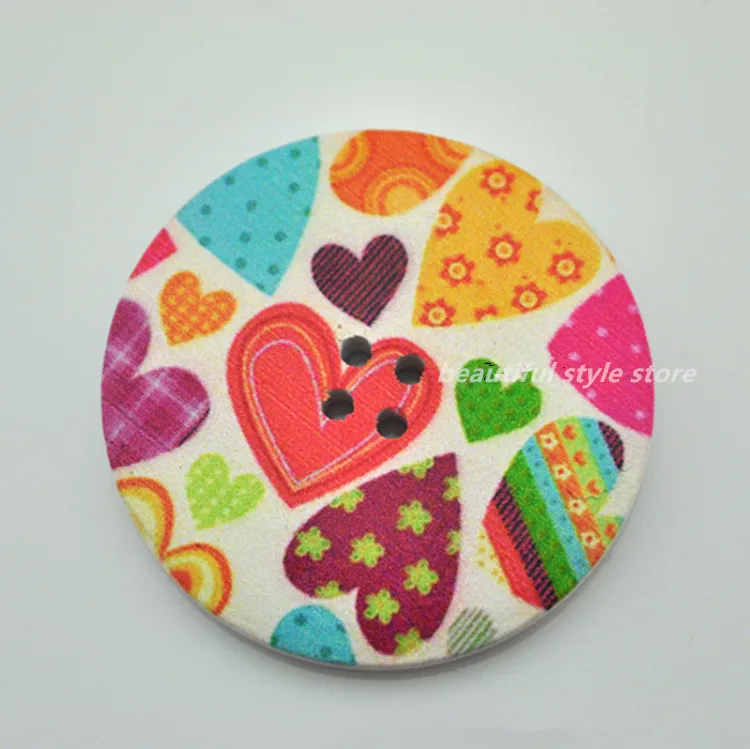 4 отверстия модные для аксессуаров смешанные деревянные Швейные Кнопки