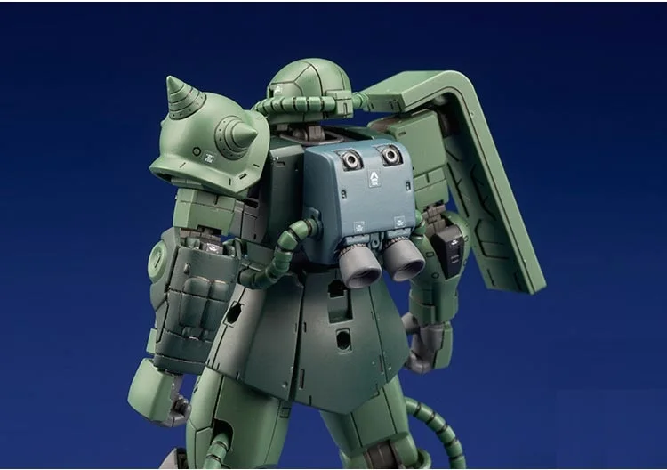 Оригинальный Gundam HG 1/144 модель MS 06C ZAKU 2 типа C ZEON мобильный костюм происхождение GTO