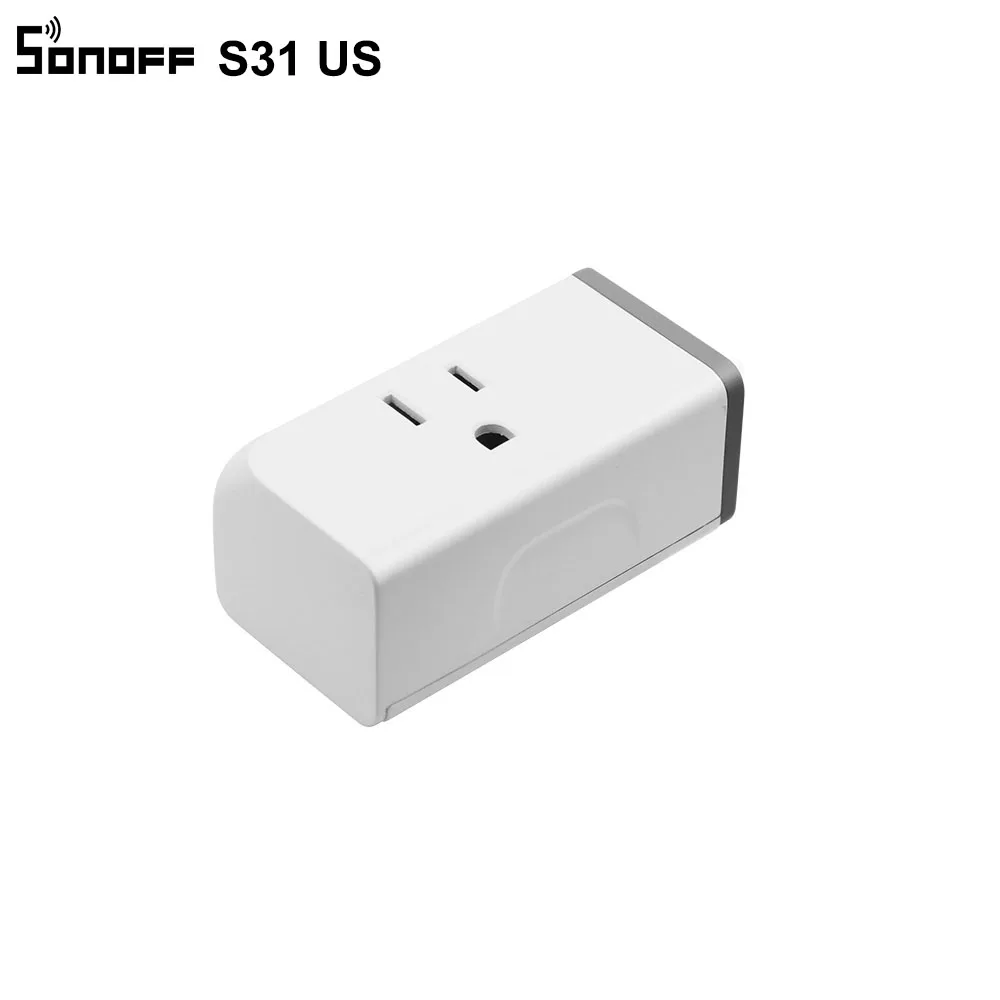 Смарт розетка Sonoff S31 15 А Wi Fi с поддержкой Alexa|Смарт-гаджеты| |