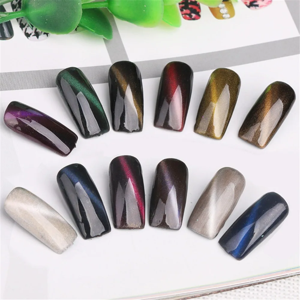 1 шт Nail Art удвоенный магнит нажмите с силой так Ручка кисти акриловые &quotсделай