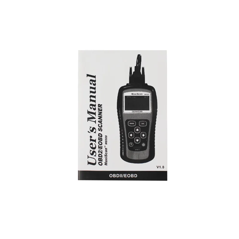 MaxiScan MS509 заводская цена OBDII/EOBD CAN сканер инструмент ms509 авто код читателя WorkFor