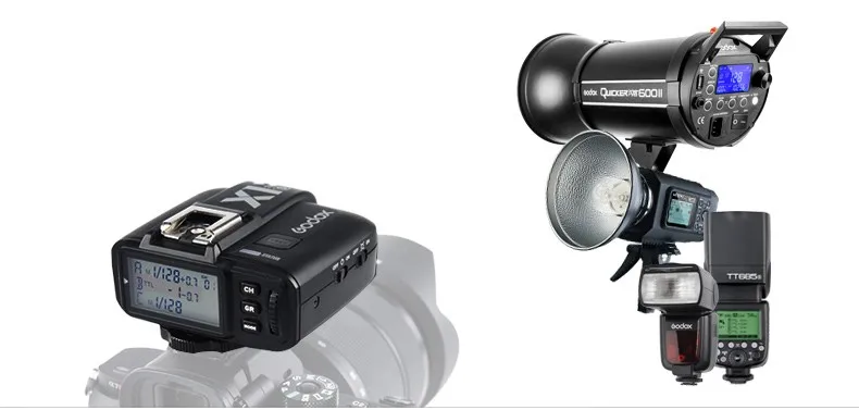 Godox TT685S 2,4G HSS ttl GN60 Вспышка Speedlite+ X1S триггер передатчик Комплект для sony a7 a7s a7m2 a6000