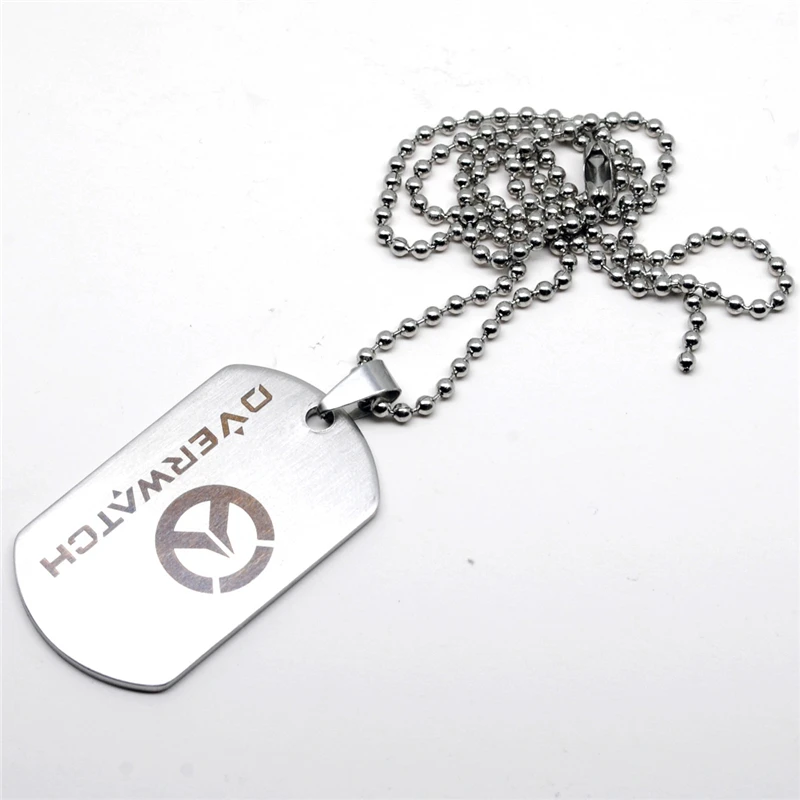 RONGQING 5 шт./лот из нержавеющей стали 316l игровые Overwatch оптовая продажа кулон
