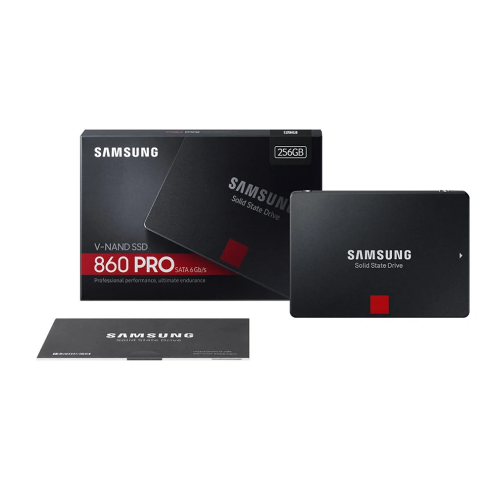 Новинка, samsung, 2,5 дюйма, внутренний SSD 860 PRO, 2,5 дюйма, SATA III, 512 ГБ, 256 ГБ, V-NAND, для ПК, рабочего стола, HD диски, твердотельный диск