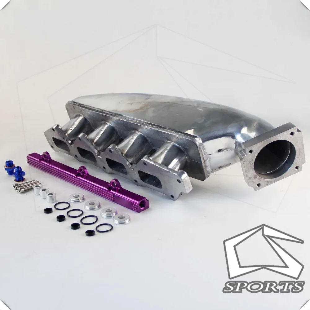 Сплав впускной коллектор + Топливная рейка подходит для M * itsubishi CE9A EVO 1 2 3 4G63 92