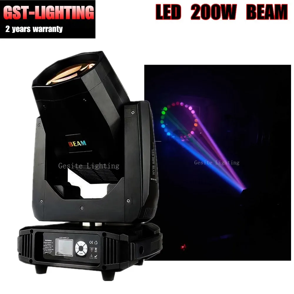 2 шт./лот led spot Lyre 5r 16 channel clack packy sky sharpy 200 Вт moving head light|Эффект освещения сцены| |