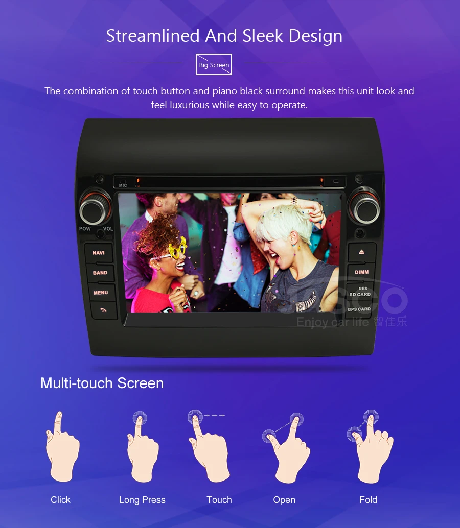 Оперативная память 4 Гб 64 ГБ Android 9,0 9,1 стерео для автомобиля Fiat Ducato Jumper Boxer 2 Гб ram DVD головное устройство Bluetooth gps навигация TDA7851