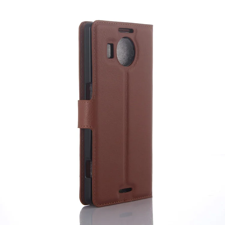 Роскошный кожаный чехол-книжка с бумажником для Nokia microsoft Lumia 950 XL 950XL кожаный чехол-накладка с подставкой Etui Coque funda>