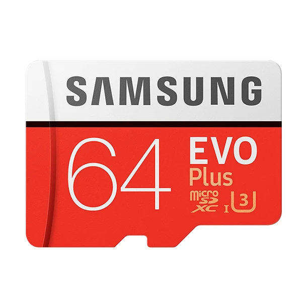 SAMSUNG EVO+ Micro SD 32G SDHC 80 МБ/с. класс 10 карта памяти C10 UHS-I TF/SD карты транс флэш SDXC 64GB 128GB - Емкость: U3 64GB
