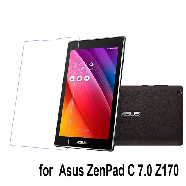 2 Шт. 9 9н 2.5D Закаленное Стекло Экран Протектор Пленка для Asus ZenPad C 7.0 Z170 Z170C Z170CG Z170MG +
