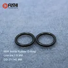 Резиновое уплотнительное кольцо cs1,9 мм NBR, внешний диаметр 2324252627282930313233343536*1,9 мм, уплотнительное кольцо, Нитриловое уплотнение толщина 1,9 мм ORing