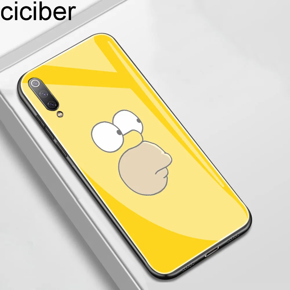 Ciciber чехол для телефона Redmi Note 7 6 5 Pro Plus стеклянная крышка Xiaomi 9 A2 8 6X MIX 2 2S PocoPhone F1