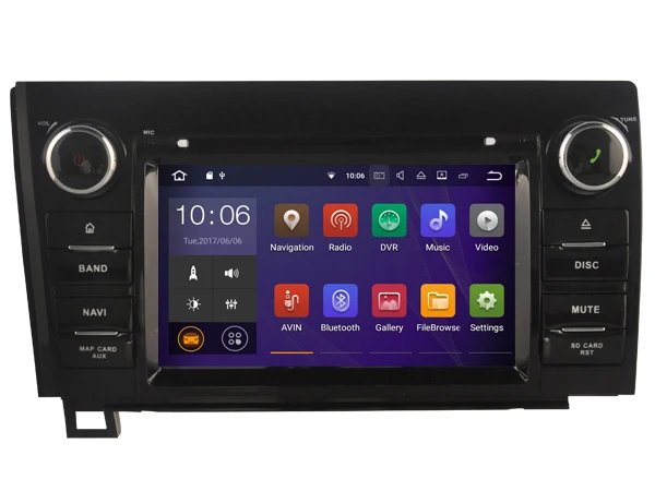 7 дюймовый четырехъядерный Android 1 OS специальный автомобильный DVD для Toyota Tundra 2007 2013