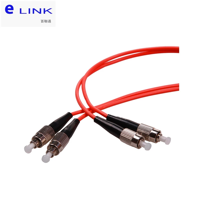 20pcs FC UPC TO fiber optic patchcords Duplex Multimode 3.0mm 62.5/125um cable optical fibre jumper free shipping ELINK | Мобильные