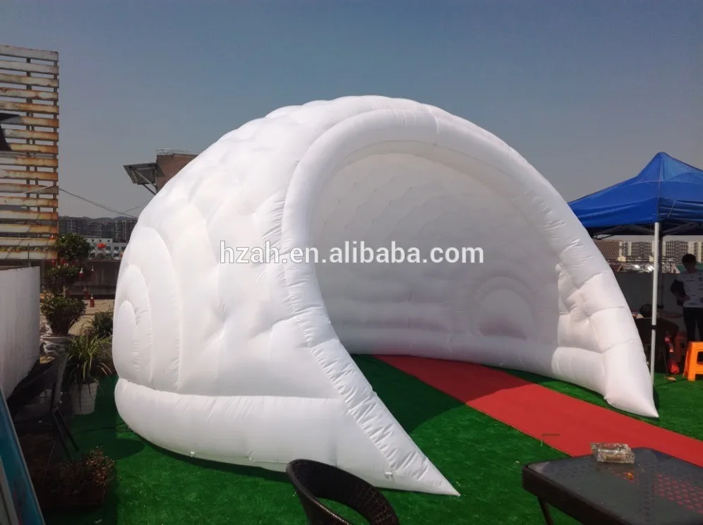 Бесплатная доставка Наружная белая надувная купольная палатка для украшения