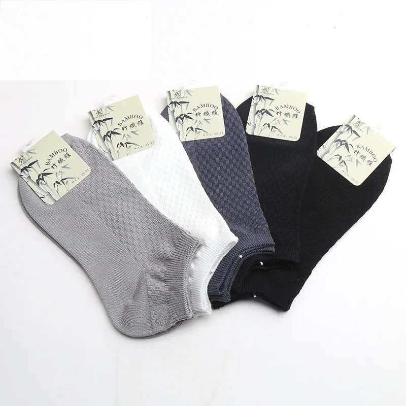 Бесплатная доставка 10 пар мужских носков из бамбукового волокна хлопковые носки