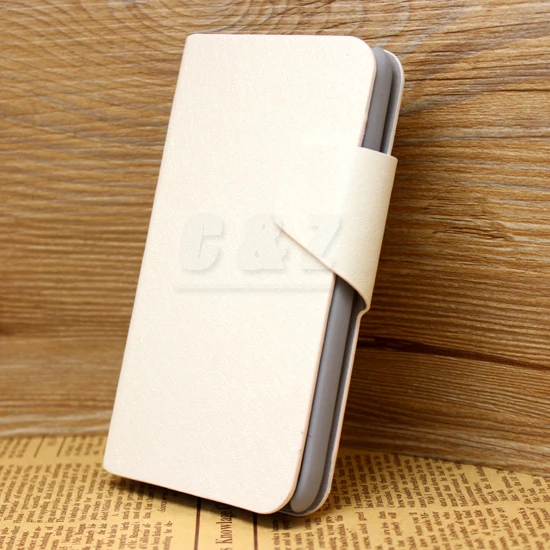 Flip Folio Leather Case For Alcatel One Touch Idol Mini 6012D (5 Colors) a |