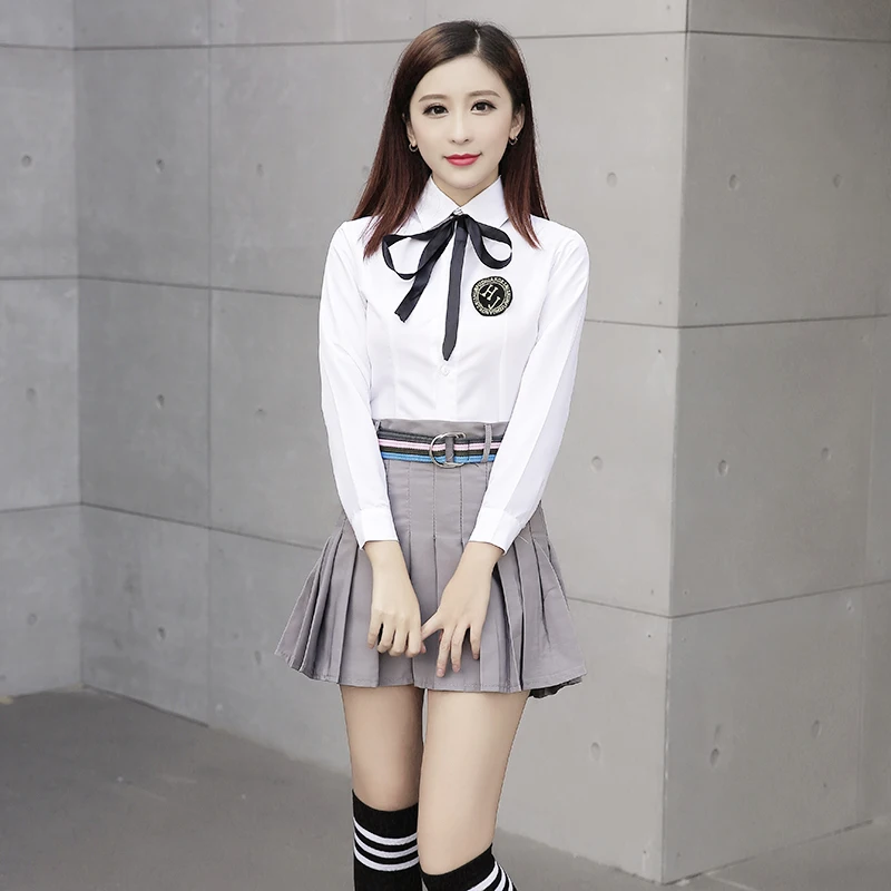 Школьная форма в новом стиле Студенческая JK корейский колледж костюм фэн шуй