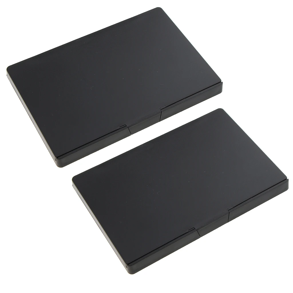 2 шт. пустые магнитные коробки для палитры теней пудра чехол макияжа|Наборы