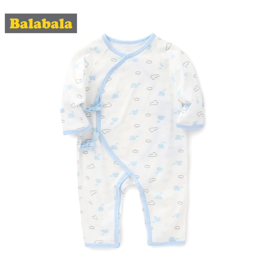 Одежда для новорожденных BalabalaBaby комбинезоны пижамы хлопковый Летний Тонкий