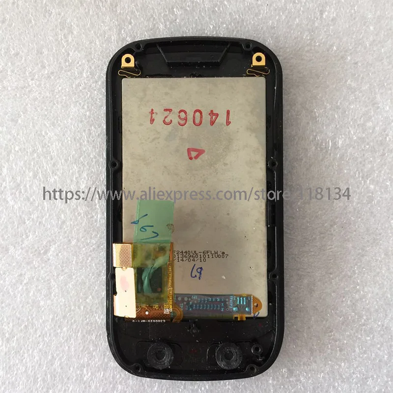 Тестирование 3 дюймов ЖК дисплей для GARMIN EDGE 1000 велосипедов GPS Экран с сенсорный