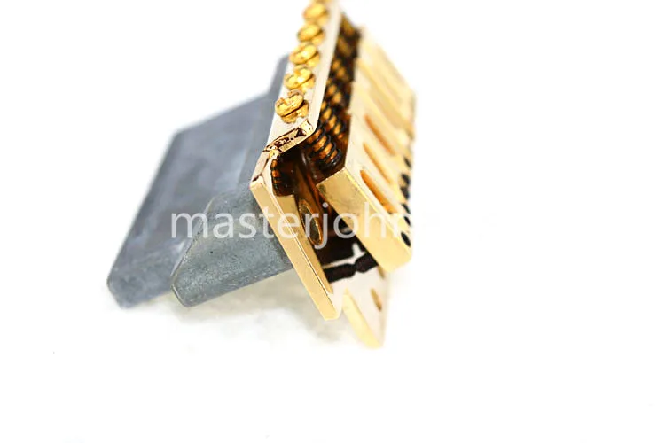 Золотой мост для электрогитары Tremolo FD Strat SQ бесплатная доставка|guitar bridge|electric guitar