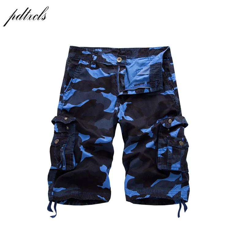 PDTXCLS 2018 Summer Military Camouflage Shorts Men Designer Casual Mens Cargo | Мужская одежда