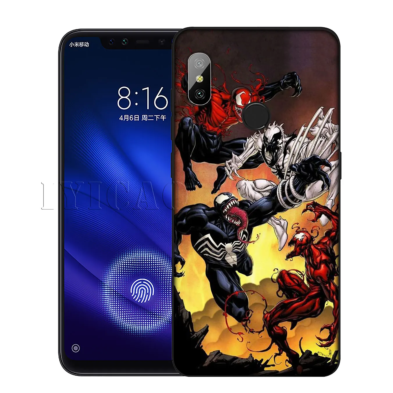 IYICAO Venom Marvel довольно Coque в виде ракушки силиконовый мягкий чехол для Xiaomi Redmi 6A 5A