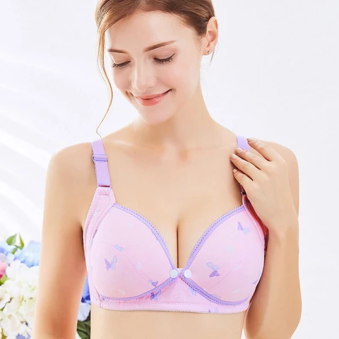 Maternity Nursing Bras Set Pregnant Breastfeeding Pregnancy Women Underwear Breast Feeding Bra Soutien Gorge Allaitement WX-023