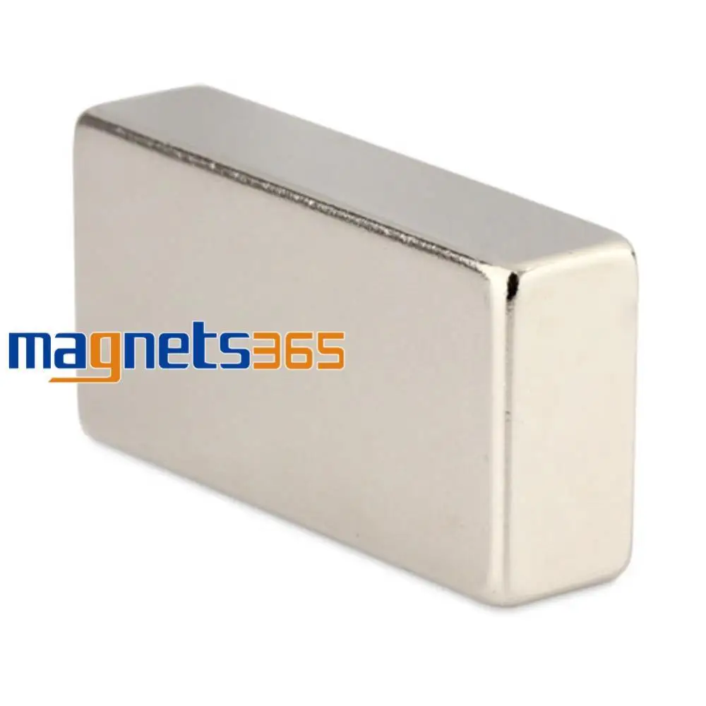 OMO Magnetics 2 шт. сильные блочные кубовидные магниты 40x20x10 мм Редкоземельные