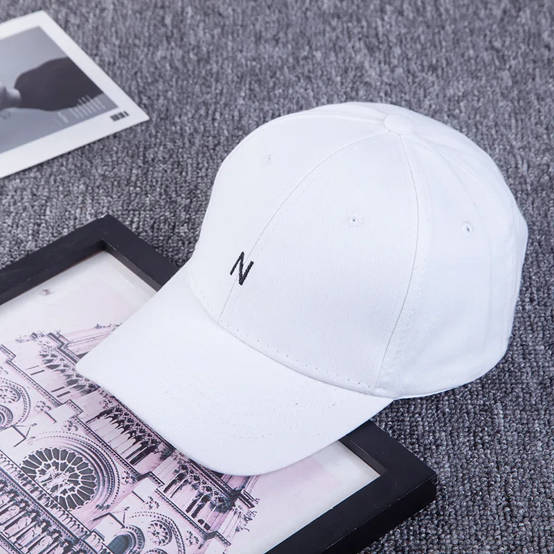 Прочный Мужской Snapback Casquette Gorras Dad Bone белый изогнутый сплошной цвет Бейсболка Регулируемая Кепка s