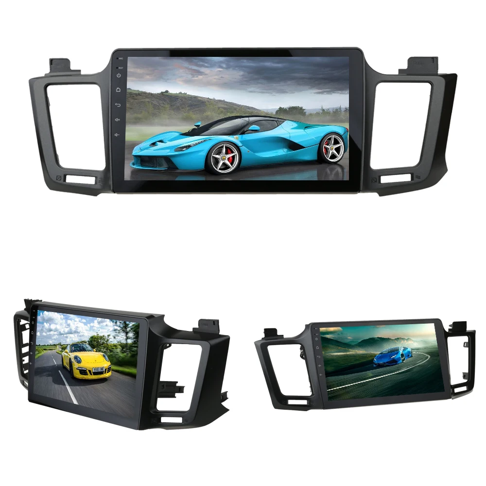 Sinosmart автомобильный радиоприемник с навигацией GPS для Toyota RAV4 RAV 4 2013-2019 поддержка OEM