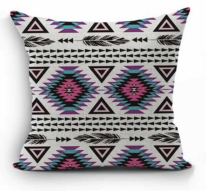Элегантный чехол для подушки с Северными мотивами килим альмофада Бохо