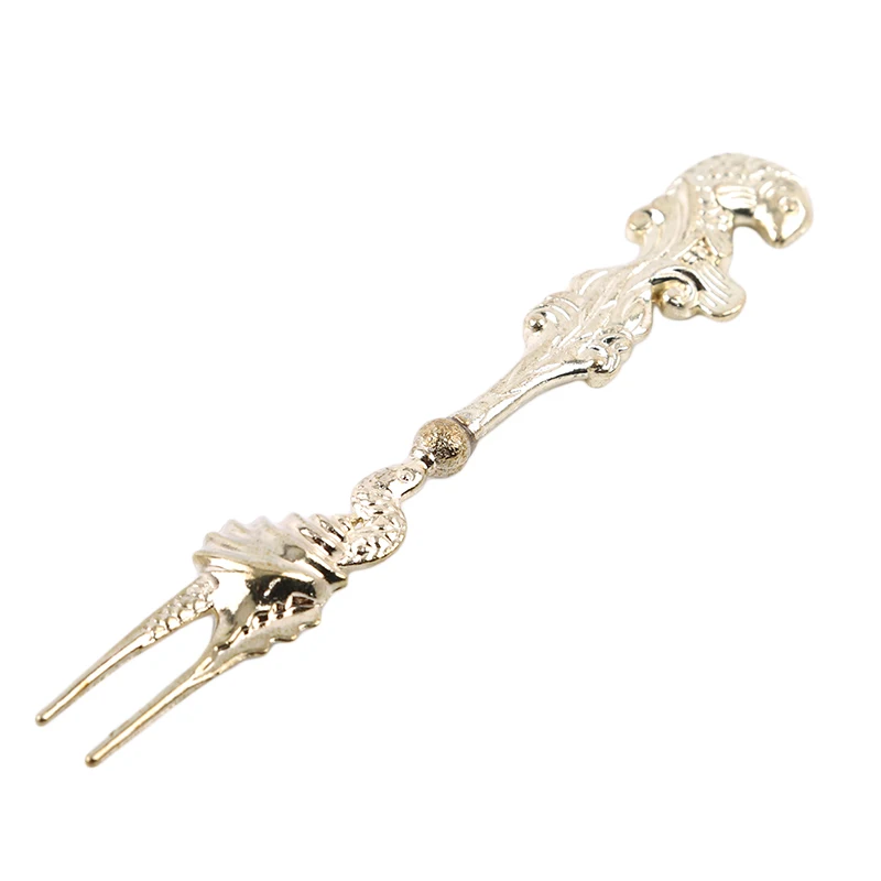 3 шт./компл. смешанные цвета ретро вилки для фруктов европейский стиль десерт