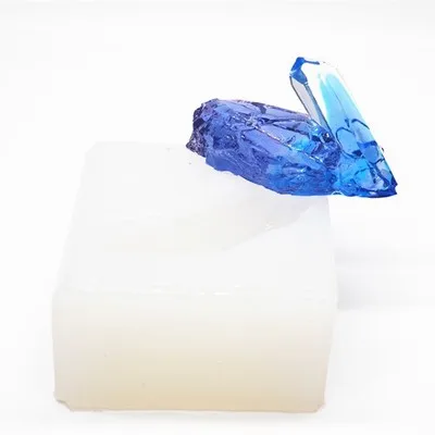 Формы для смолы Iceberg зеркальный кластер ручной работы имитация камня силиконовое