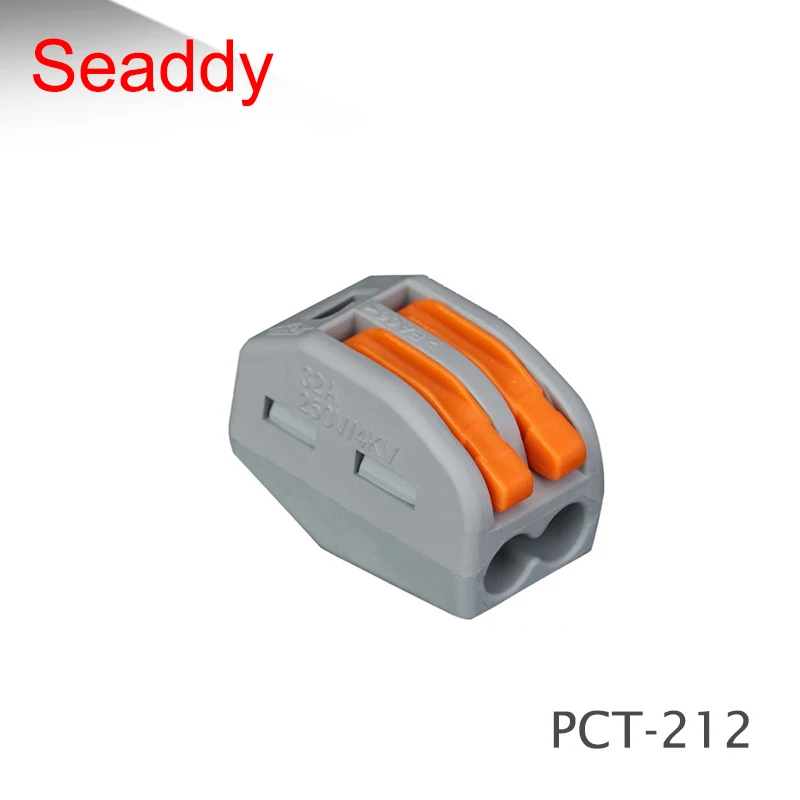 PTC-212 быстрая проводка компактный Соединительный соединитель клеммный блок