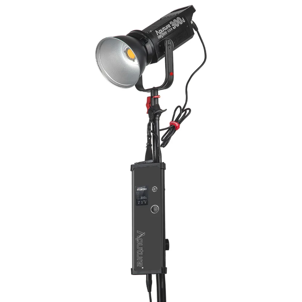 Aputure LS C300d COB light TLCI 96 + 5500K Цветовая температура 300 Вт Выход 2K вольфрамовый свет