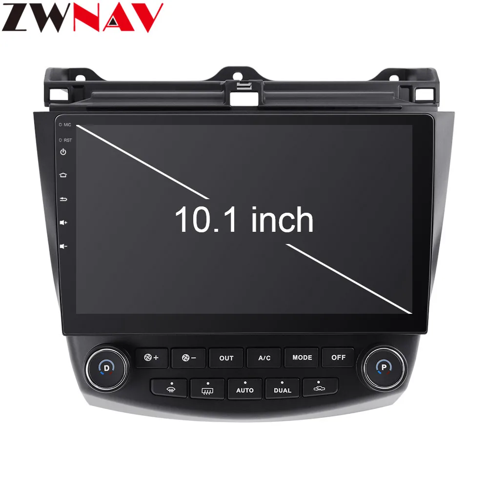 Android 9 4+ 64G DSP автомобильный без dvd-плеера gps навигация для Honda Accord 7 2003-2007 головное устройство мультимедийный плеер магнитофон