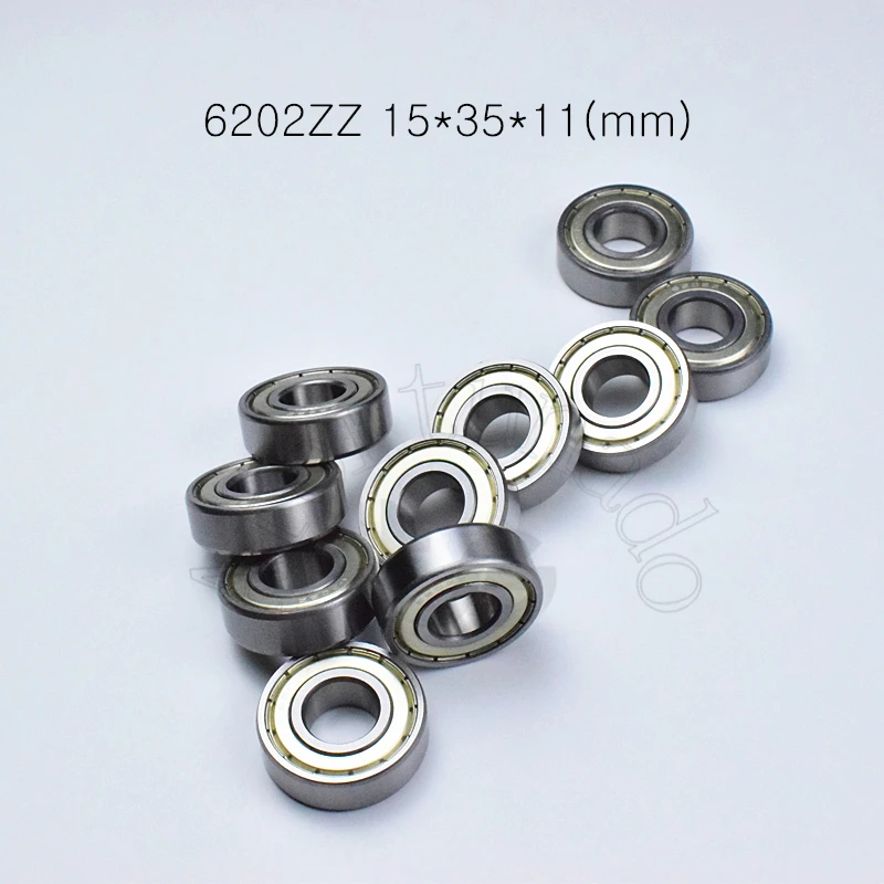 Подшипники 6202ZZ 15*35*11 (мм) 1 шт. подшипники металлические герметичные 6202 6202Z