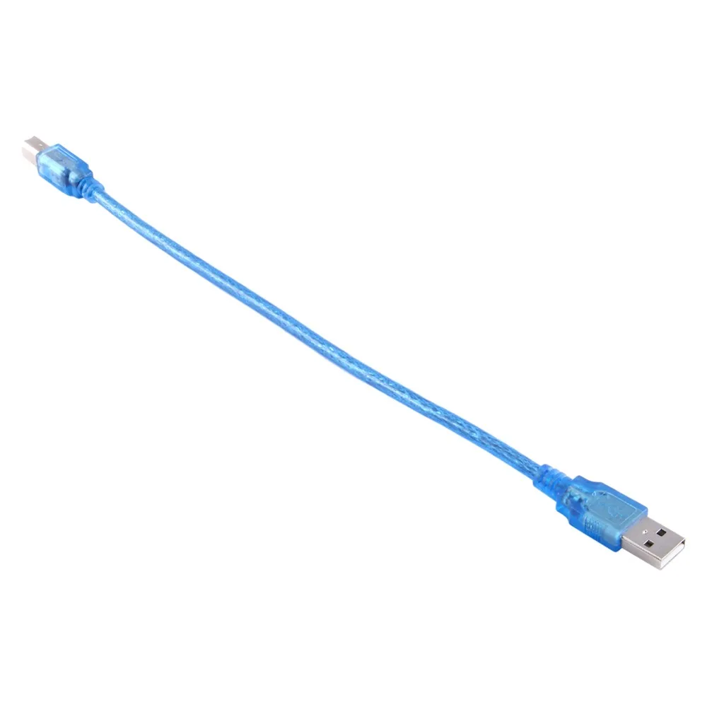 Удлинительный кабель для принтера 30 см USB 2 0 Папа папа B Мужской компьютерный