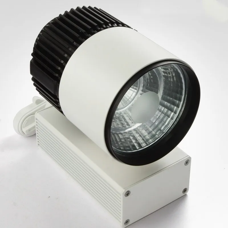 30w LED track light energy-saving lamp clothing store background wall showroom commercial mounted COB rail lights Spot ligh | Лампы и