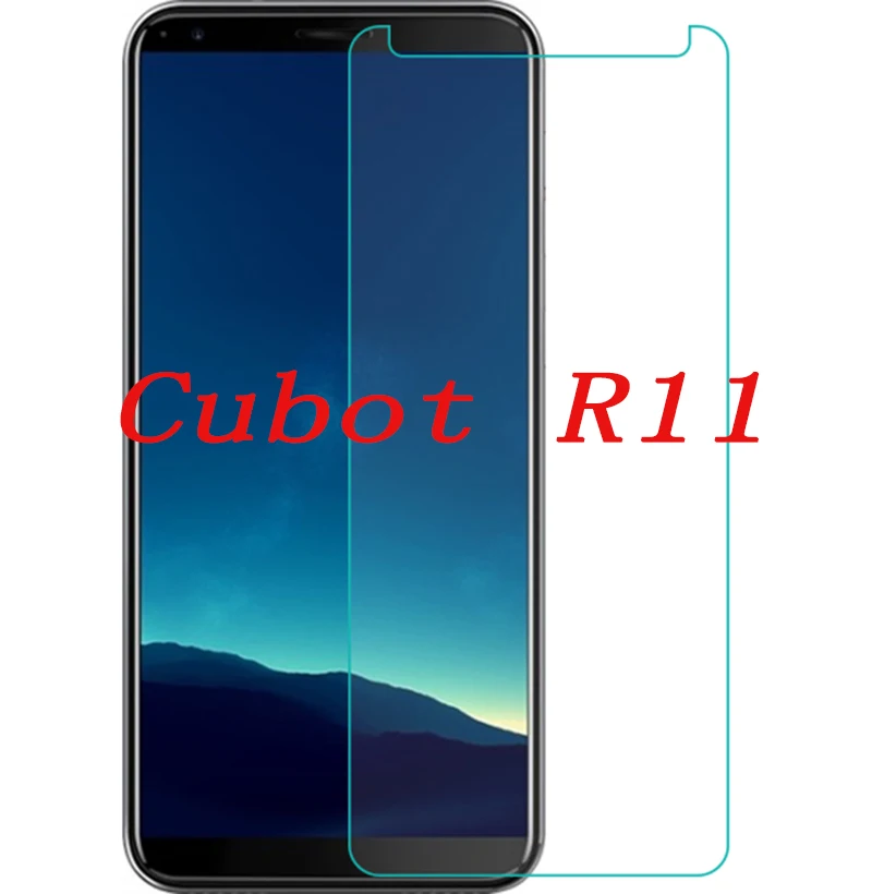 

2PCS Ultra-thin New For Cubot R11 Tempered Glass Screen Protector Premium Front Clear Protective Film