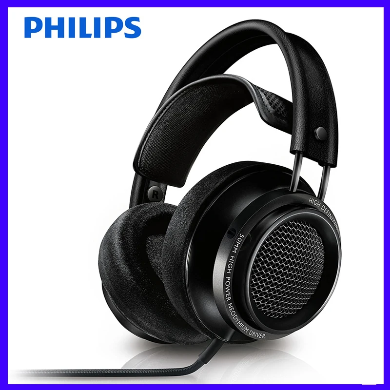 

Наушники Philips Fidelio X2HR, лучшие в 2015 году, с 50-миллиметровым приводом высокой мощности, длина линии 3 метра, для смартфонов xiaomi