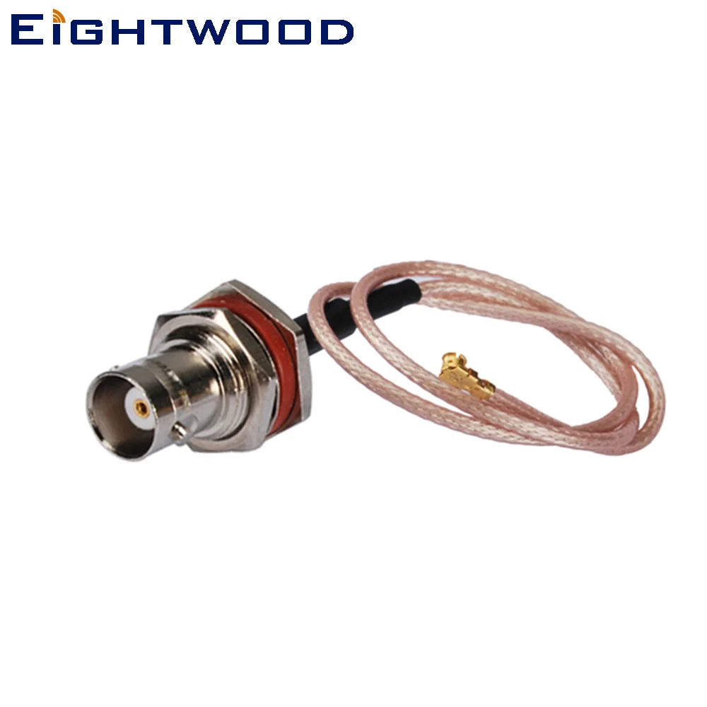 Eightwood ВЧ кабель в сборе RG178 15 см IPX/U. fl Женский BNC переборка для gps Bluetooth беспроводные